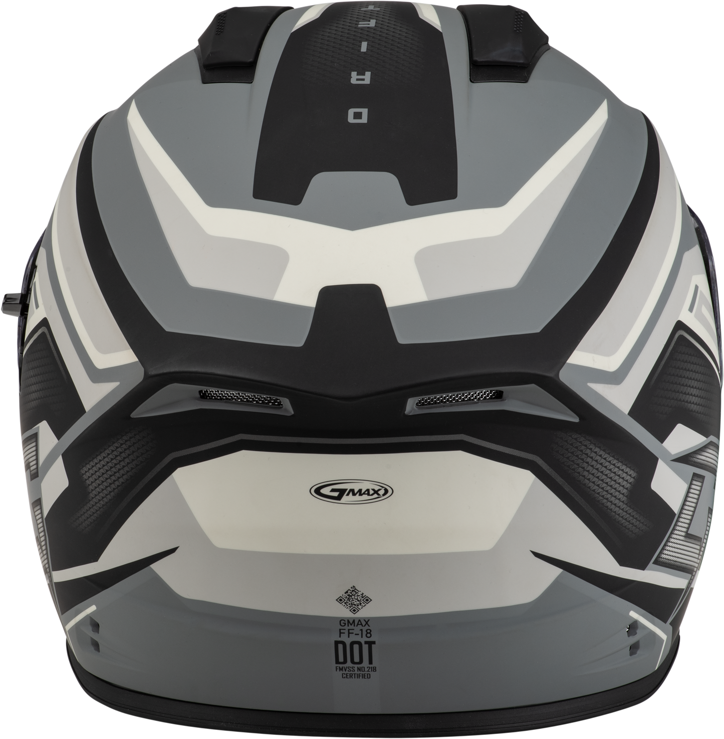 Ff 18 Drift Helmet Matte Grey/Silver/Black Md