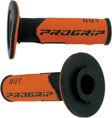 PRO GRIP 801 Hybrid Duo-Density Cross Grips - Black/Orange PA080100NEAC