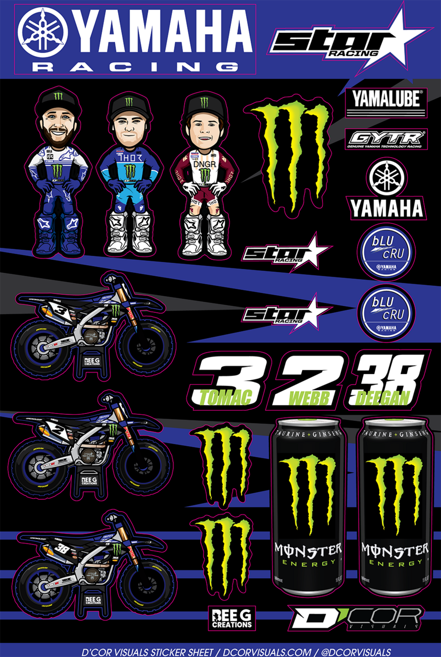 D'COR VISUALS Decal Sheet - BEEG MEK 40-50-118