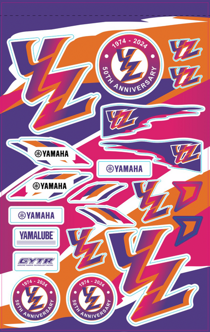 D'COR VISUALS Decal Sheet - Yamaha Retro 40-50-103