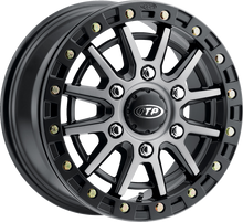 ITP Wheel - SD10 Beadlock - Front/Rear - Brushed Gray w/Black - 15x7 - 6/5.5 - 78.9 mm 1522771720B
