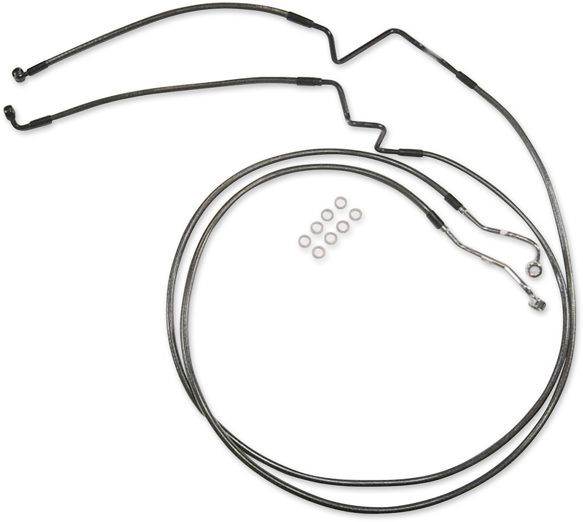 MAGNUM SHIELDING Lower Brake Line - KARBONFIBR AS77035