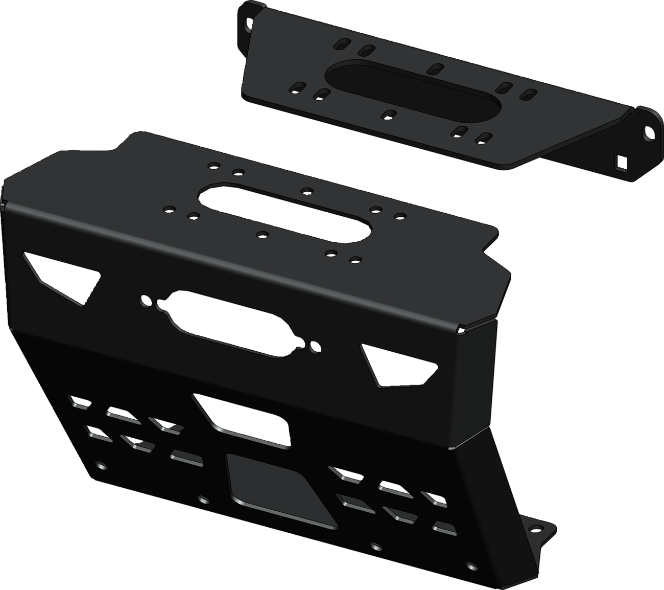 KFI PRODUCTS Winch Mount - Polaris/Bobcat 101830