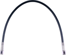 MAGNUM SHIELDING Universal XR Brake Line - 30" - Black w/ Chrome Fittings SBC0500-30