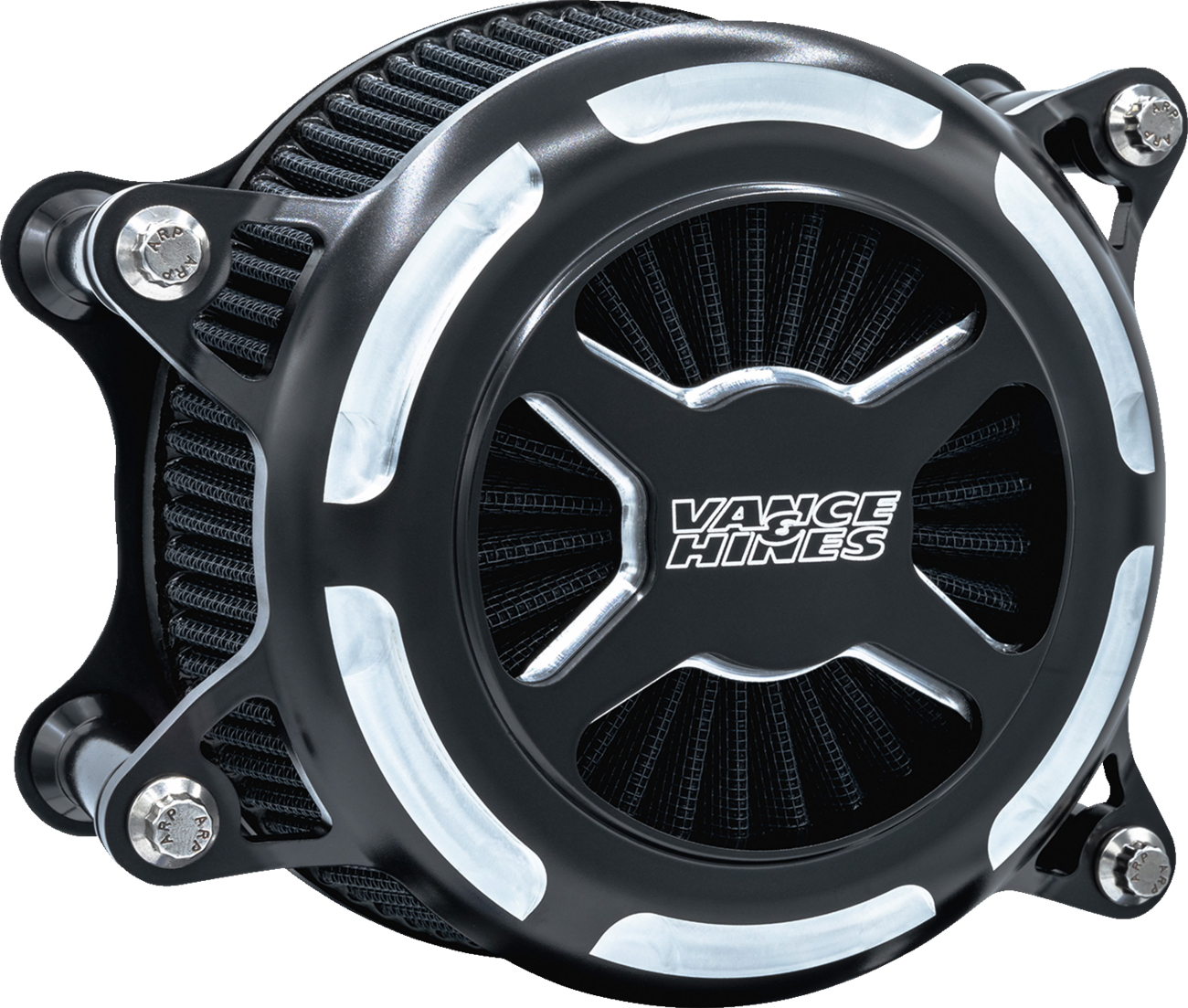 VANCE & HINES VO2 X Air Intake Kit - Black Contrast 41100