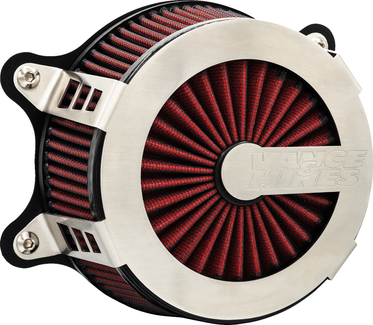 VANCE & HINES VO2 Cage Fighter Air Intake Kit - Brushed 71106