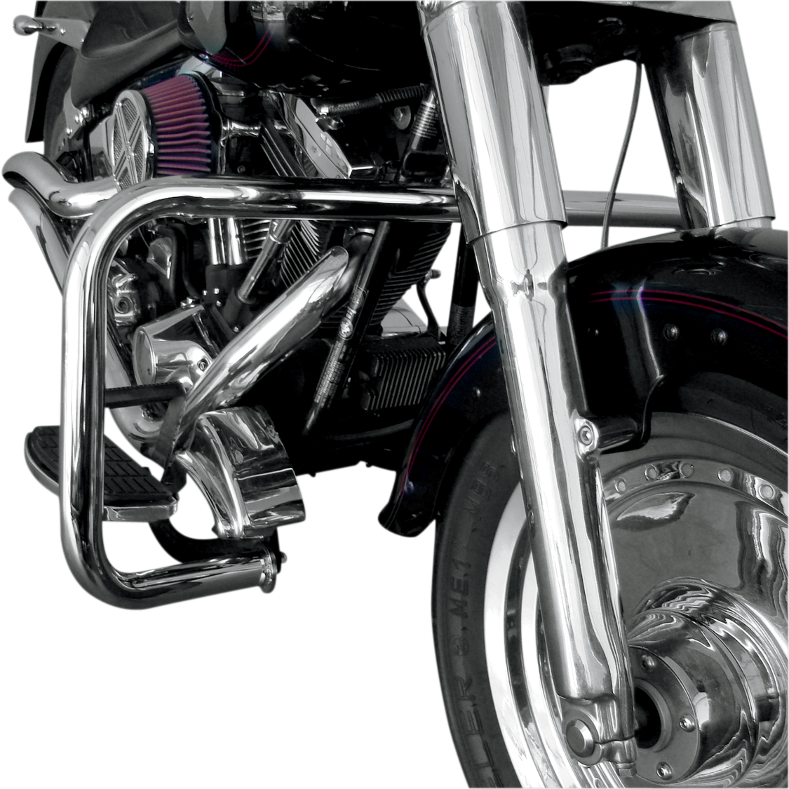 DRAG SPECIALTIES Engine Guard - Chrome - Softail 05060498