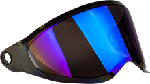 Trekker Helmet Face Shield Blue Iridium