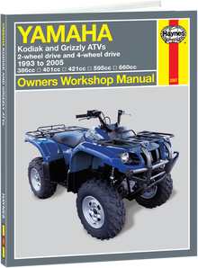 HAYNES Manual - Yamaha - YFM Kodiak / YFM Grizzly M2567