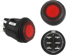 RIGID INDUSTRIES Rocker Switch - 3 Position 40181
