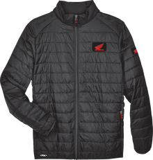 FACTORY EFFEX Honda Puffer Jacket - Black - 2XL 28-85318