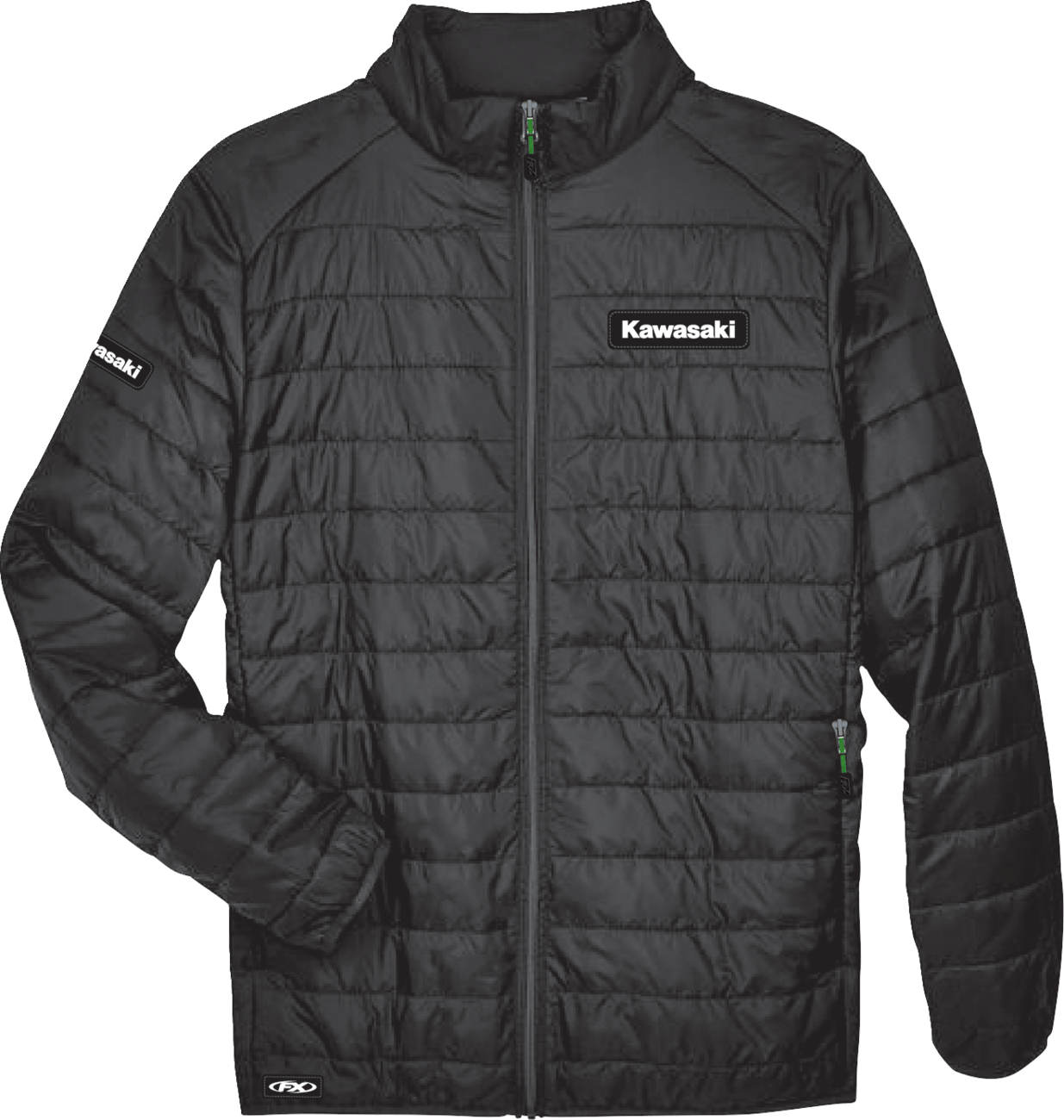 FACTORY EFFEX Kawasaki Puffer Jacket - Black - 2XL 28-85118