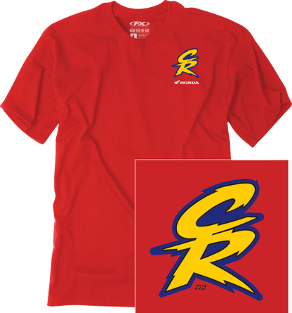 FACTORY EFFEX Honda Retro CR T-Shirt - Red - 2XL 28-87318