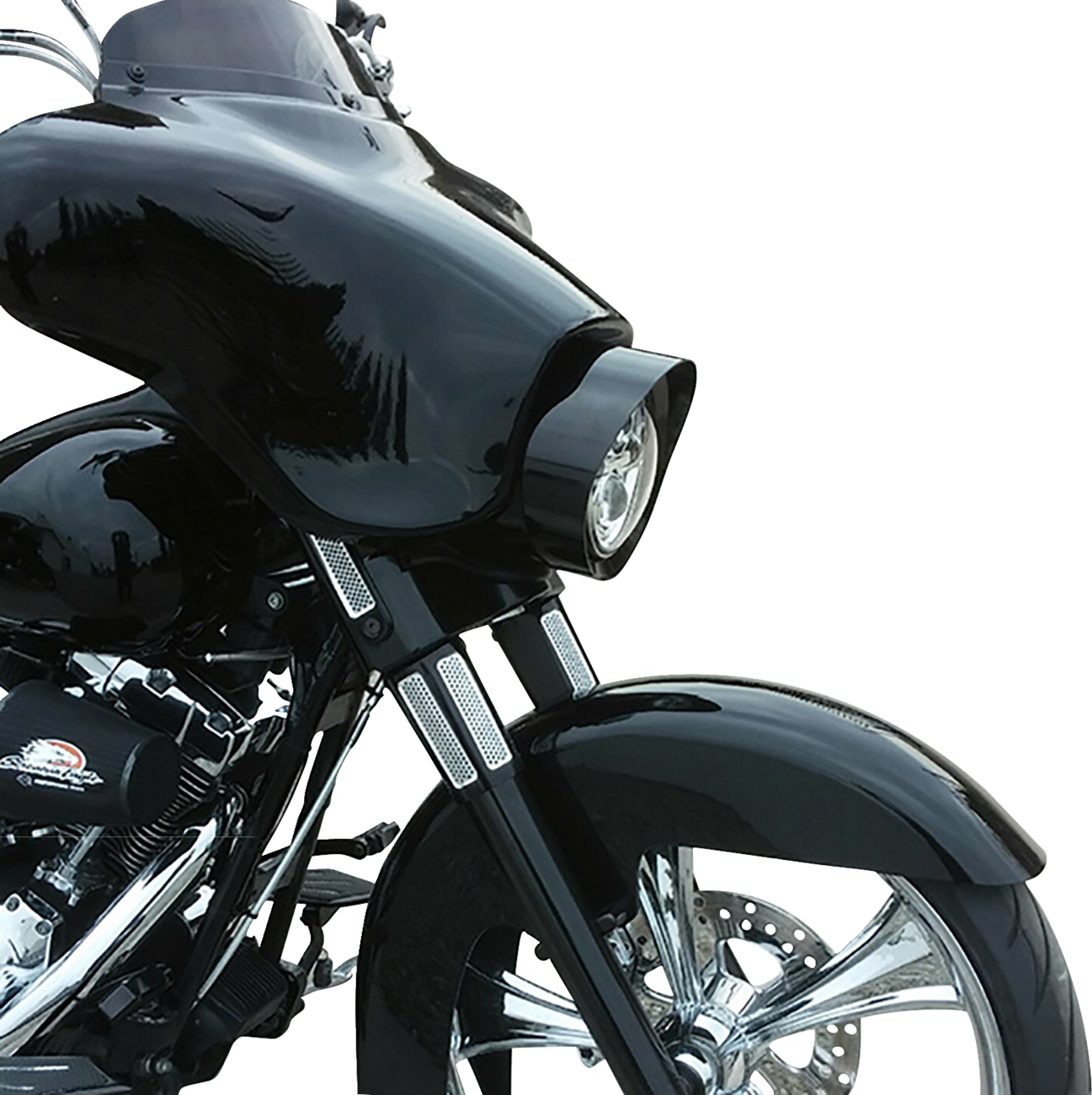 HEADWINDS Headlight Bezel - 10" - Mariah - Black 1-7029MZA-10