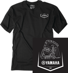 FACTORY EFFEX Yamaha Track T-Shirt - Black - XL 28-87206
