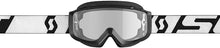 Split Otg Goggle Black/White W/Clear Works Lens
