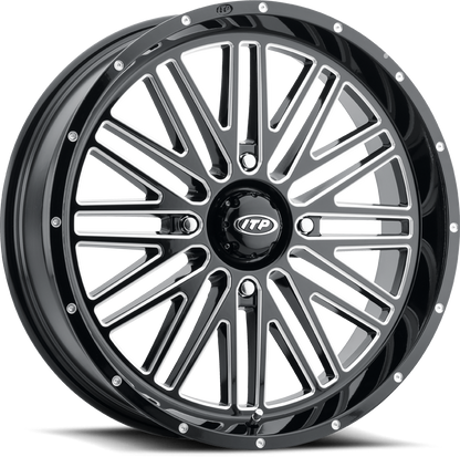 Momentum Wheel Blk/Mac 20x6.5 4/156 4+2.5 (+10mm)