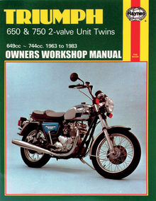 HAYNES Manual - Triumph - 2-Valve Twins M122