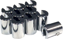 NO-MAR Wheel Weights - 3/4 oz - Chrome - 10 Pack WT-SPK10CH-75