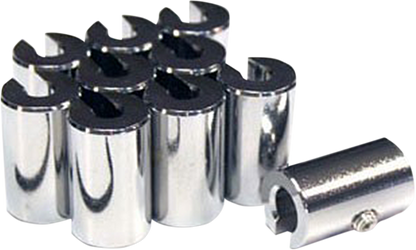NO-MAR Wheel Weights - 1 oz - Chrome - 10 Pack WT-SPK10CH-1