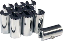 NO-MAR Wheel Weights - 1-1/4 oz - Chrome - 10 Pack WT-SPK10CH-125