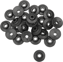 FAST-TRAC Extra Large Backer Plates - Black - Round - 96 Pack 600RX-96