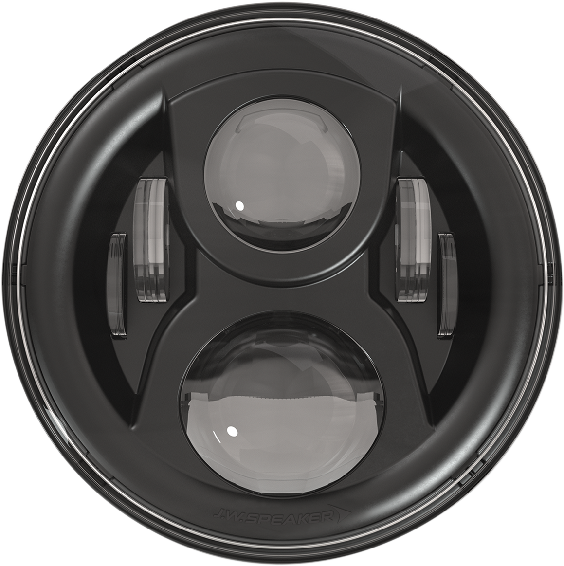 J.W. SPEAKER Headlight with Mounting Ring - Black 0554981
