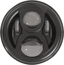 J.W. SPEAKER Headlight with Mounting Ring - Black 0554981