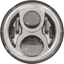 J.W. SPEAKER Headlight with Mounting Ring - Chrome 0554991