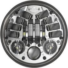 J.W. SPEAKER Adaptive 2 LED Headlight - 5-3/4" - Chrome 0555101