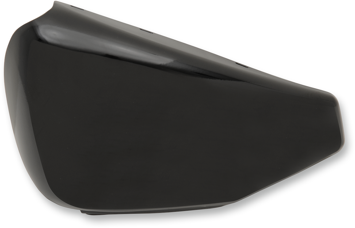 DRAG SPECIALTIES Side Cover - Left - Gloss Black 301059