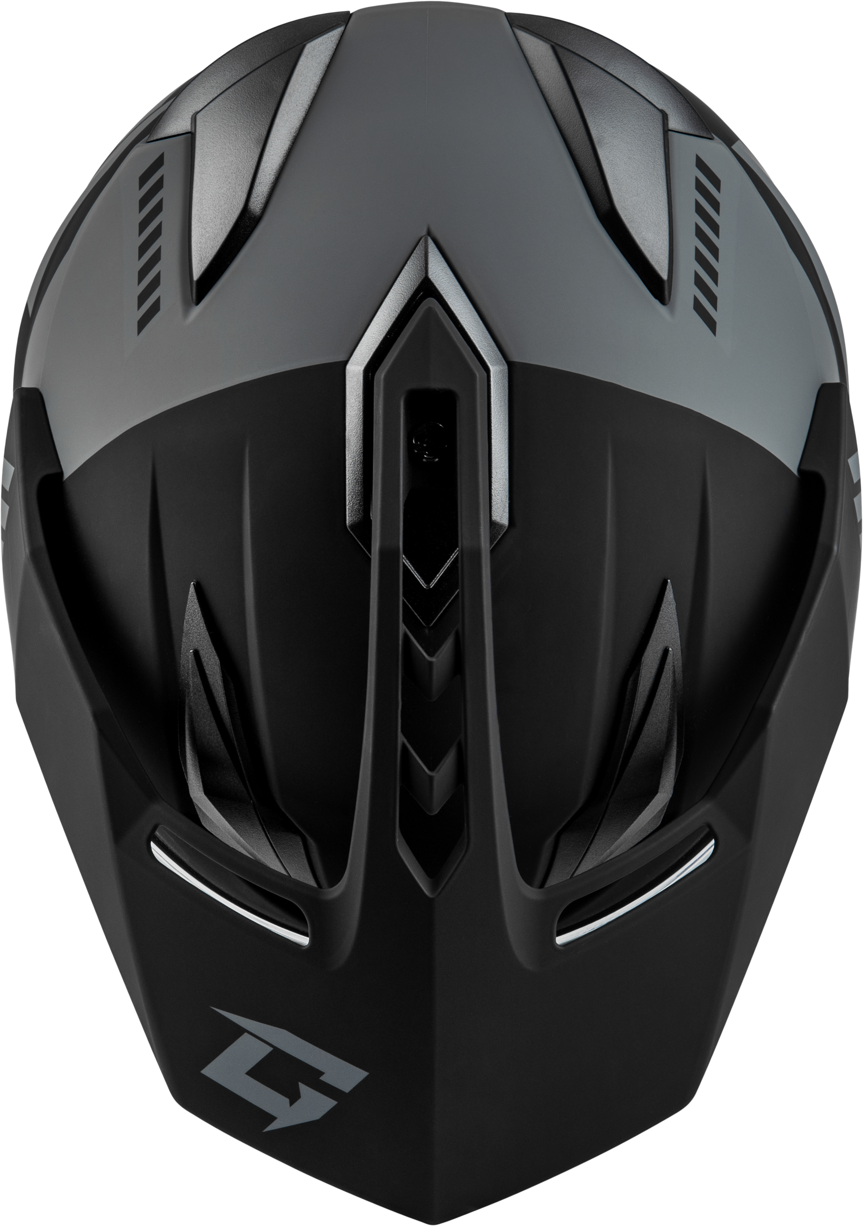 Gm 11 Ronin Helmet Matte Black/Silver Md