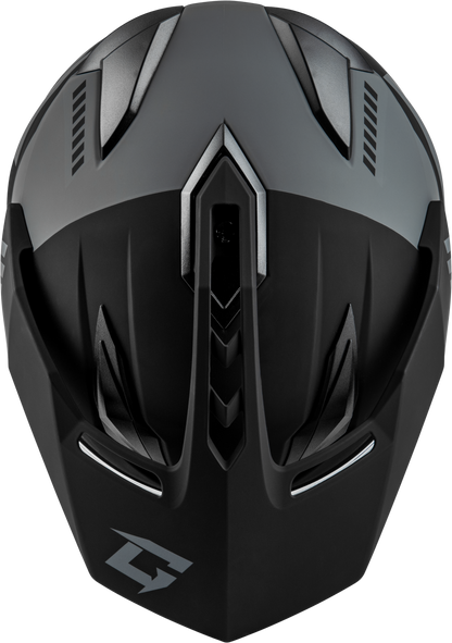 Gm 11 Ronin Helmet Matte Black/Silver Md