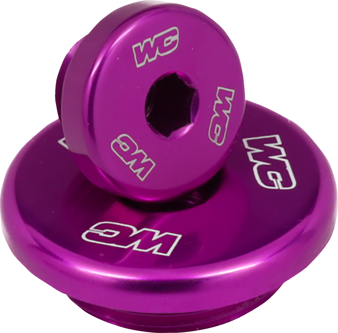 WORKS CONNECTION Engine Plug - Purple - Yamaha 24-P551