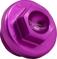 WORKS CONNECTION Oil Fill Plug - Purple - Kawasaki/Suzuki 24-P194