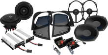 WILD BOAR AUDIO Amplifer/Speaker Kit - Fairing - Saddlebag w/Cut In WBA RETRO 800.4SG