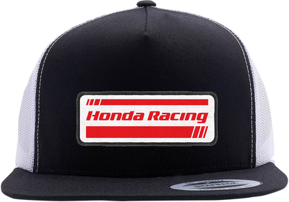 FACTORY EFFEX Honda Racing Hat - Black/White 22-86304