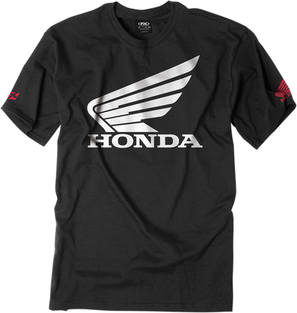 FACTORY EFFEX Honda Big Wing T-Shirt - Black - Large 15-88312