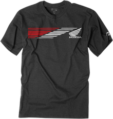 FACTORY EFFEX Honda Speed T-Shirt - Heather Charcoal - 2XL 19-87308