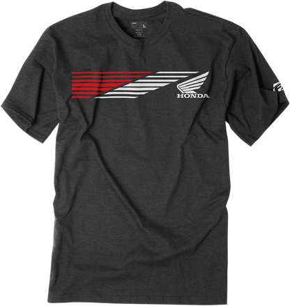 FACTORY EFFEX Honda Speed T-Shirt - Heather Charcoal - 2XL 19-87308