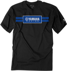 FACTORY EFFEX Yamaha Racing Stripe T-Shirt - Black - XL 19-87206