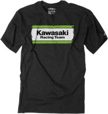 FACTORY EFFEX Kawasaki Legend T-Shirt - Heather Charcoal - Large 22-87124