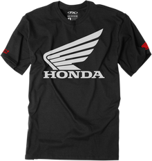 FACTORY EFFEX Youth Honda Big Wing T-Shirt - Black - Large 21-83324