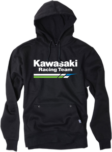 FACTORY EFFEX Kawasaki Racing Pullover Hoodie - Black - XL 18-88126
