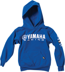 FACTORY EFFEX Youth Yamaha Racing Hoodie - Royal Blue - Large 19-83234