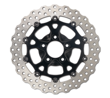 Performance Machine Disc Carr Dominator 320Mm X .20 Ff No O/S Front Black Ano