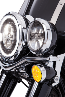 CIRO Turn Signal Insert - Amber LED - Chrome 45500