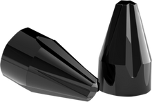CIRO Caps - Engine/Bolt/Cover - Fluted/Spike - Black - M8 70024
