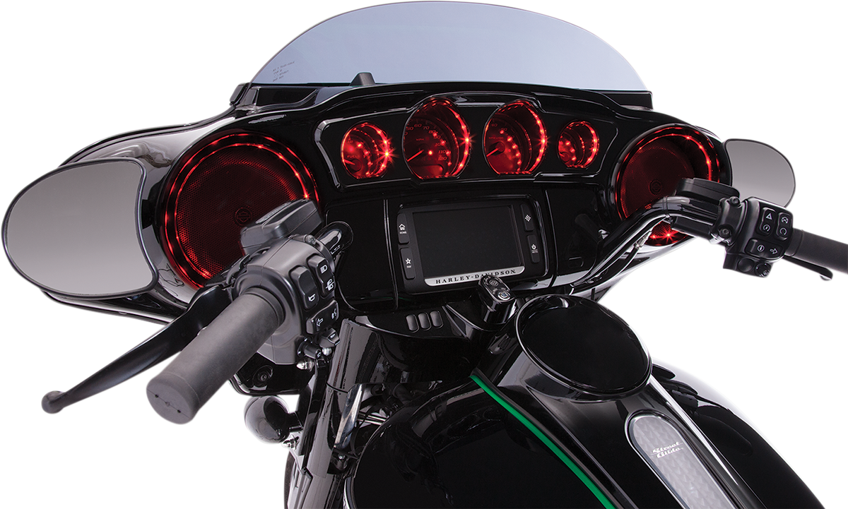CIRO Grill - Speaker - LED - Chrome - FLH 42101