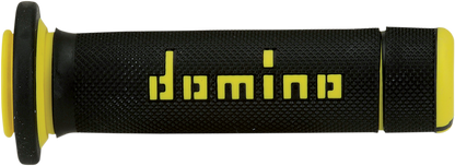 DOMINO ATV Grips - Black/Yellow A18041C4740A7-0